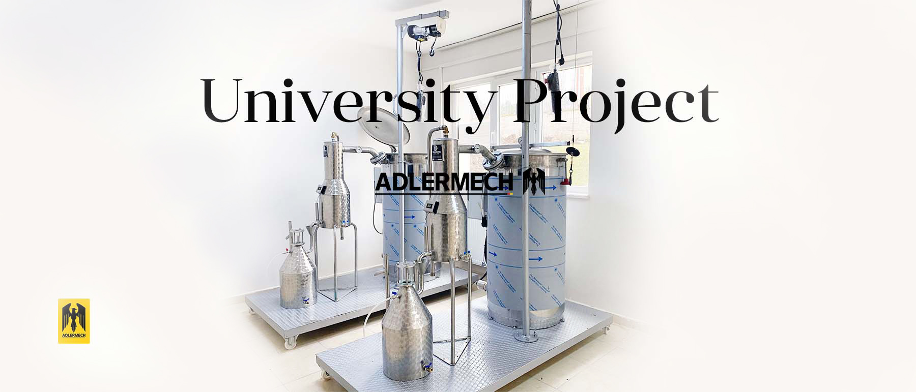 Our Next Laboratory Scale Distillation Equipment Goes to University in Ankara.