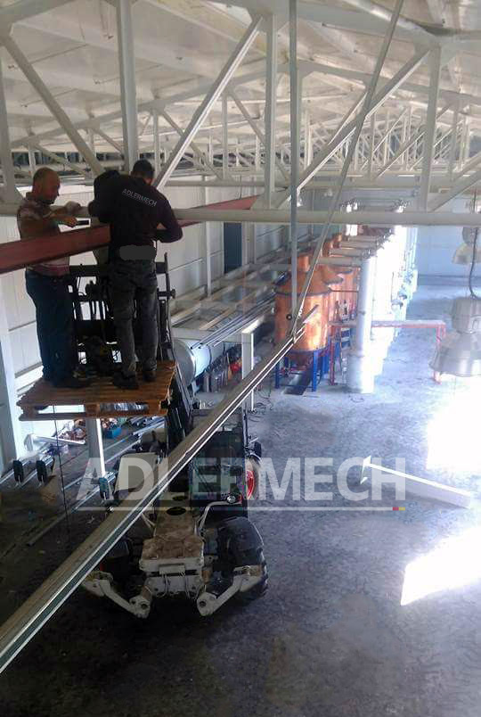 Installation Process of a 15-ton capacity Rose Damascene Distillation Machines by Our Team