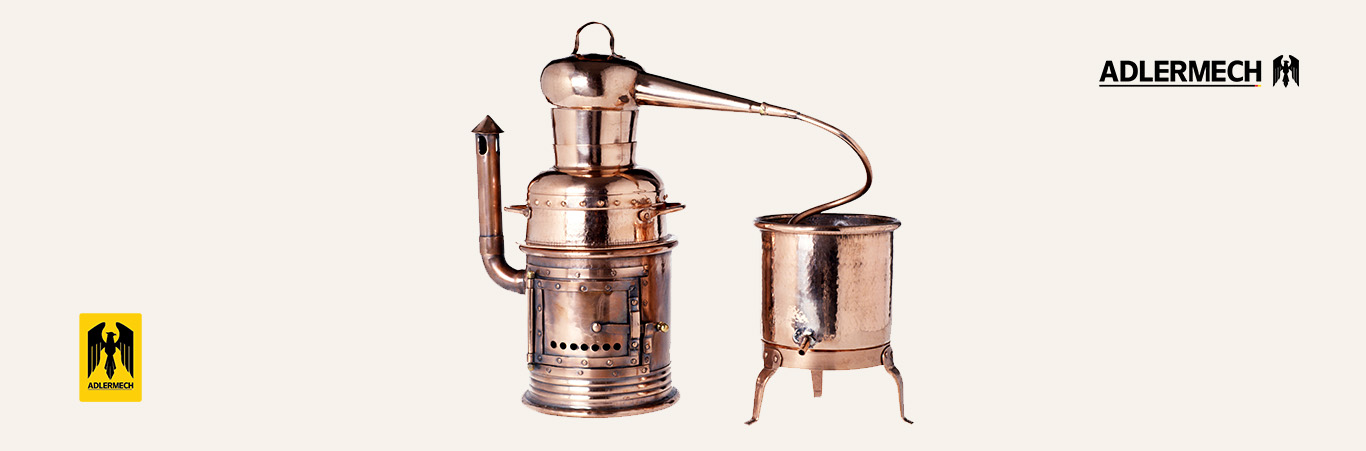 Essential Oil Traditional Copper Still Distiller Hydrodistiller