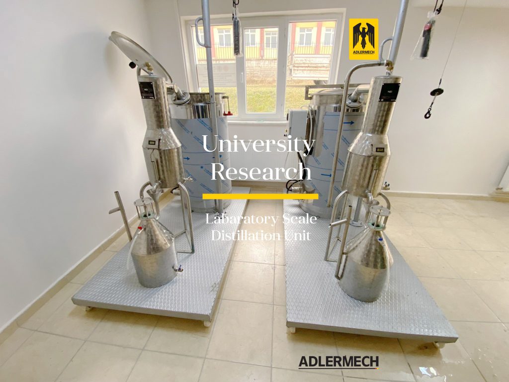 University Project Laboratory Scale Distillation Unit