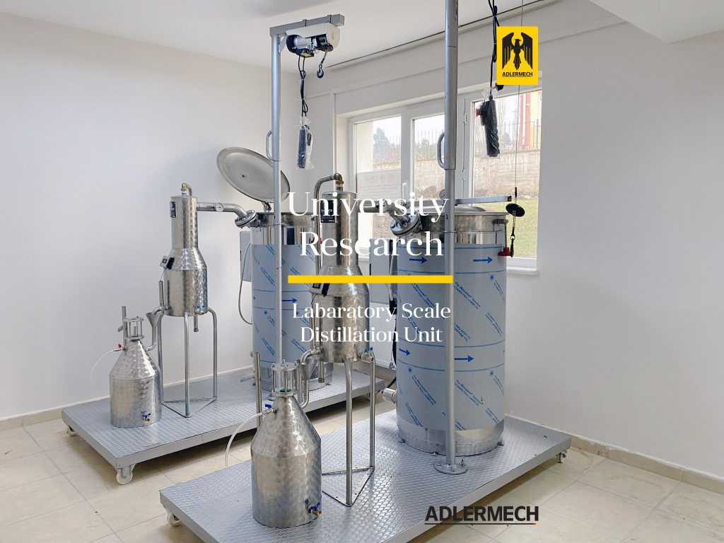 University Project Laboratory Scale Distillation Unit